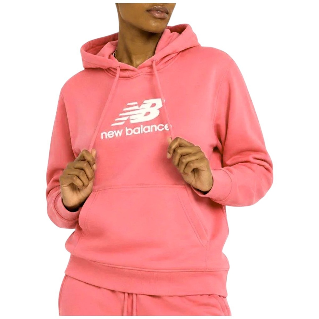 Moletom New Balance Felpa Essentials - Feminino