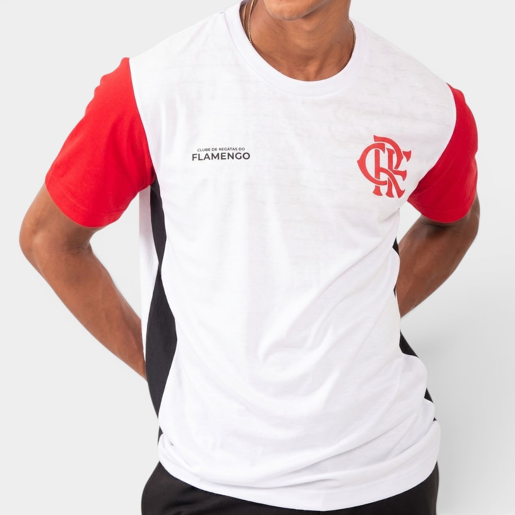 Camiseta do Flamengo Riso Braziline - Masculina