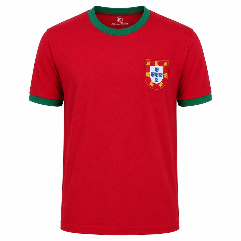 Camisa de Portugal Retrô 1966 RetrôMania - Masculina