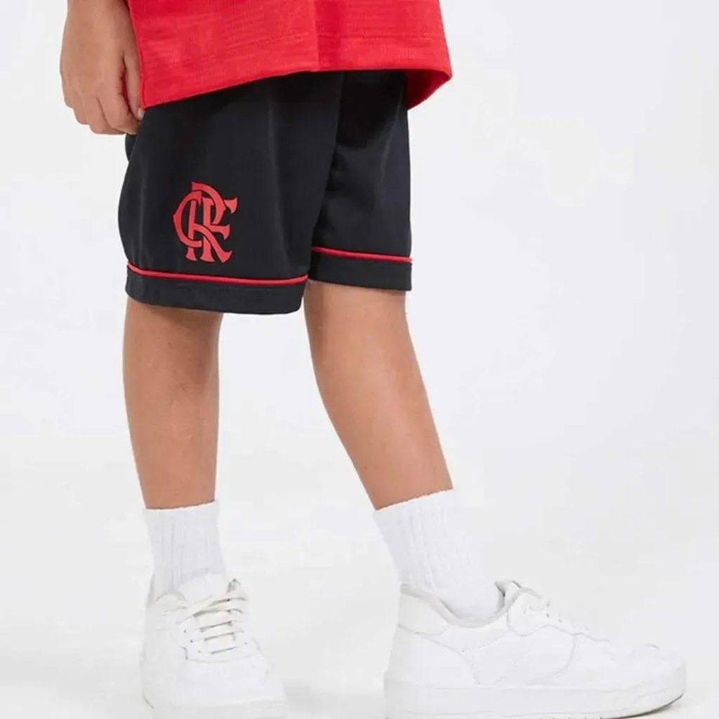 Bermuda do Flamengo Raio Braziline - Infantil