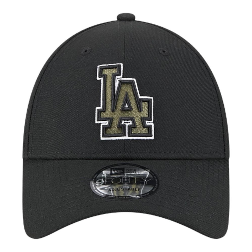 Boné Adulto New Era 940snap Los Angeles Dodgers Aba Curva