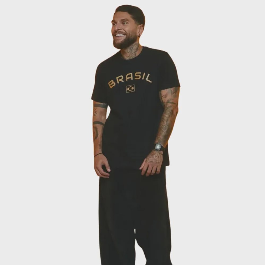 Camiseta do Brasil Braziline - Masculina