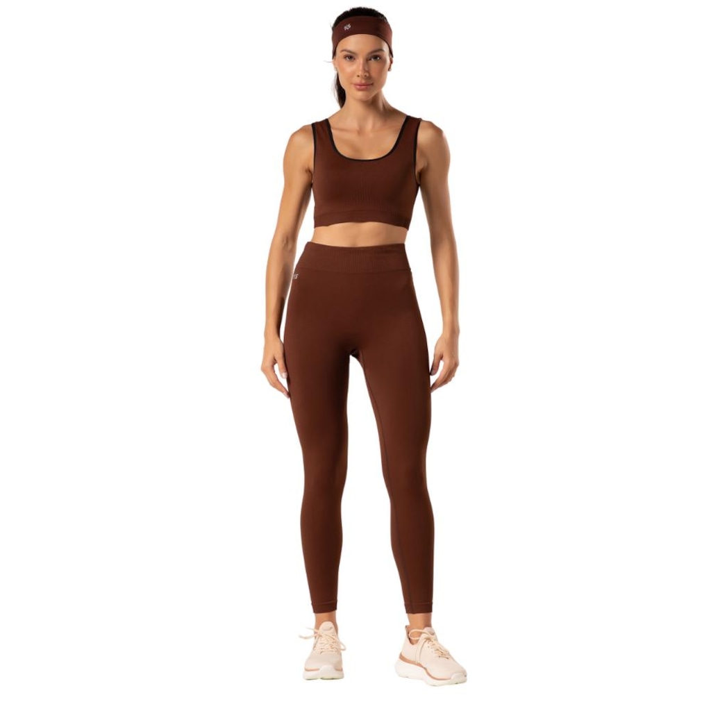 Calça Legging Malhas Keeper Lisa sem Costura