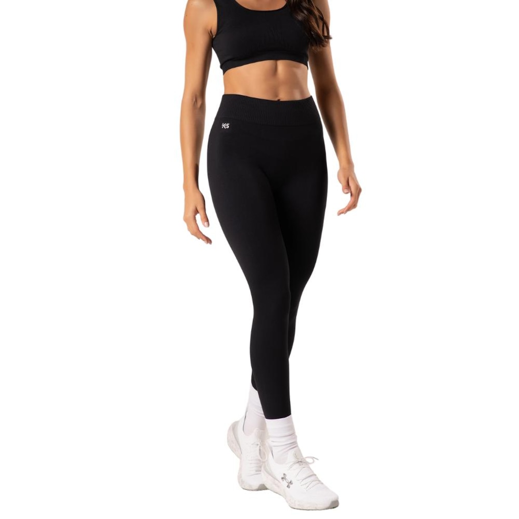 Calça Legging Malhas Keeper Lisa sem Costura