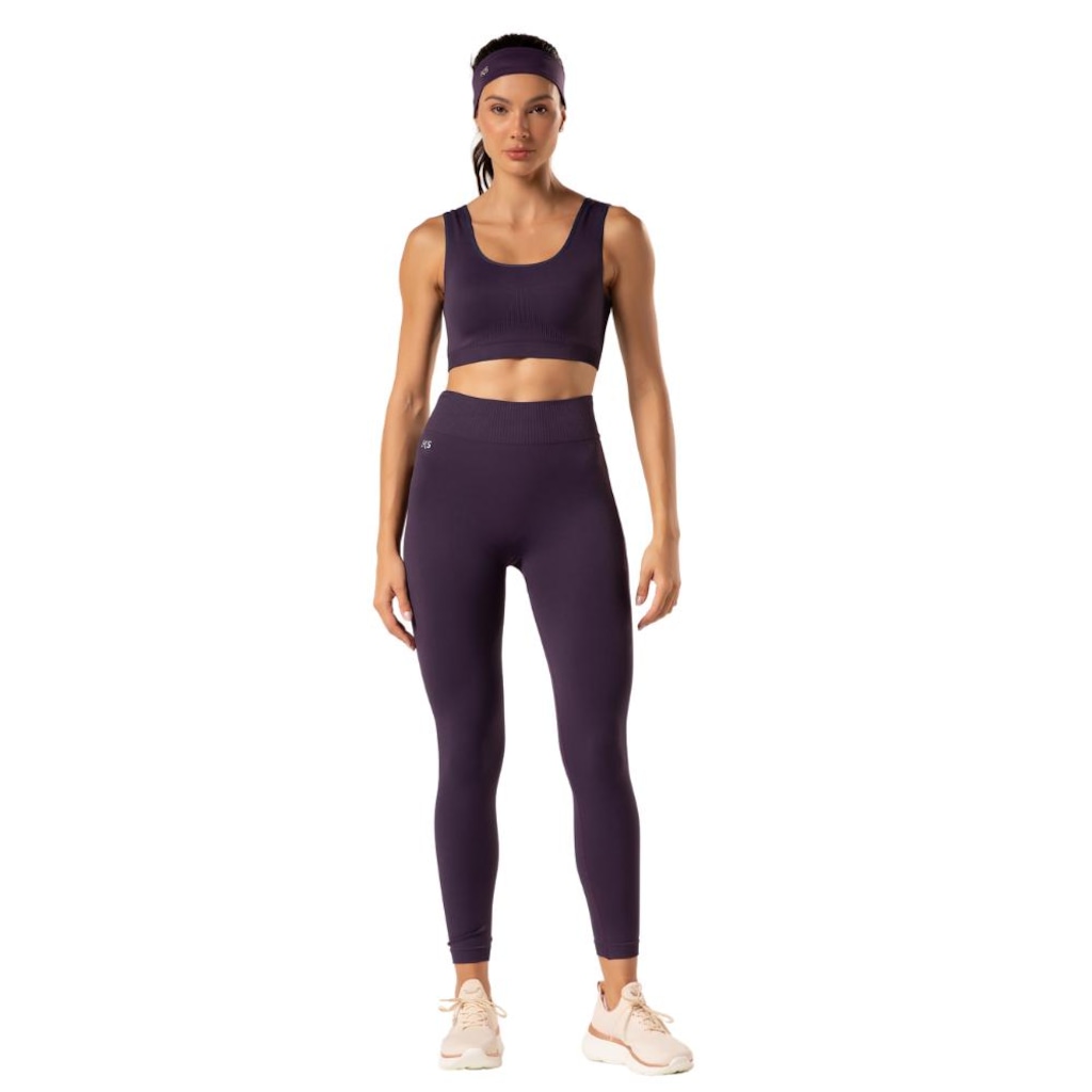 Calça Legging Malhas Keeper Lisa sem Costura