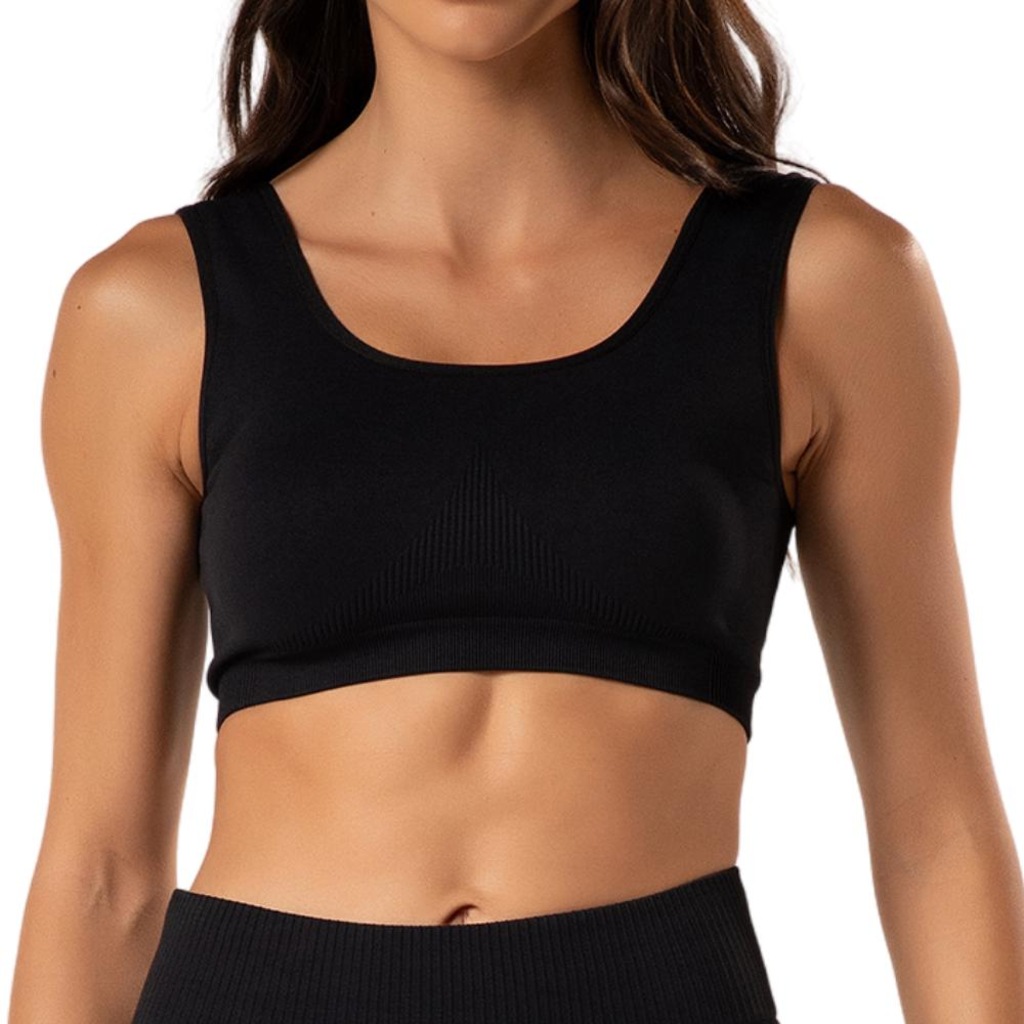 Imagem 3 do produto Top Malhas Keeper Cavado Liso sem Costura Feminino