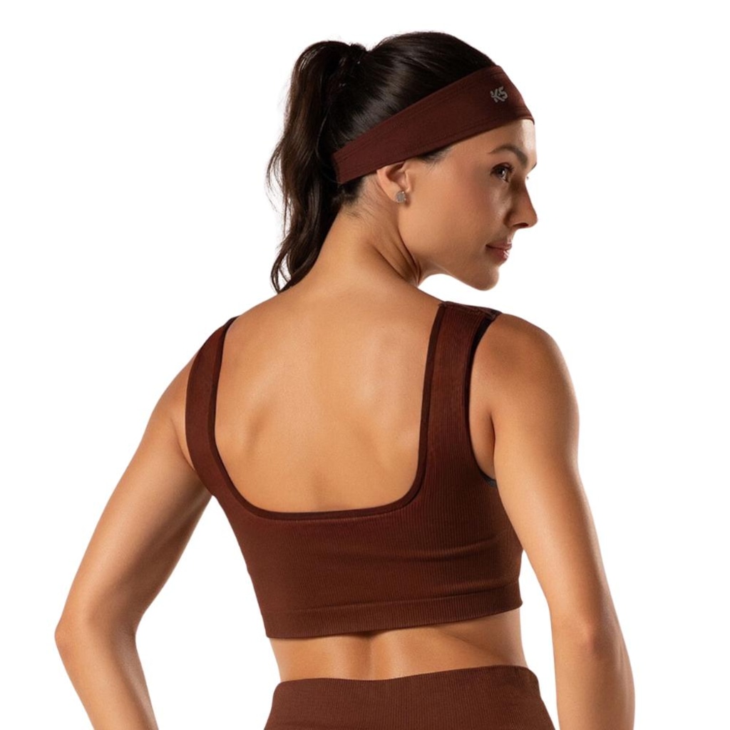 Imagem 2 do produto Top Nadador Malhas Keeper Keep Liso sem Costura - Feminino