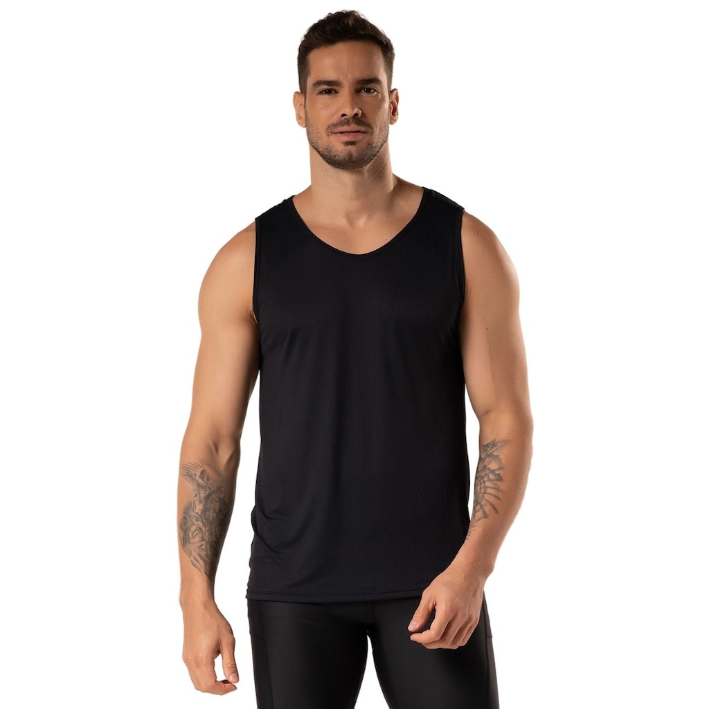 Camiseta Regata Malhas Keeper Keep Light