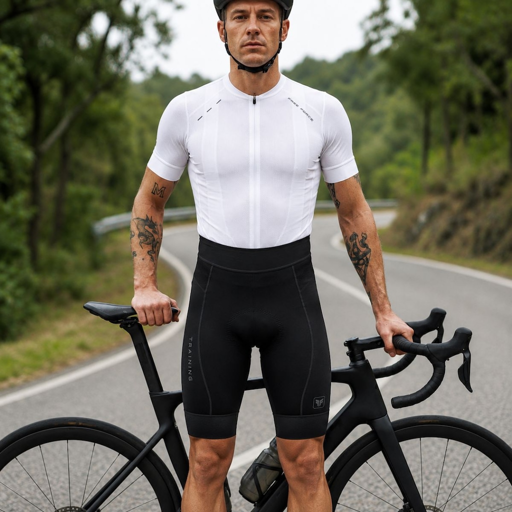 Imagem 4 do produto Bermuda Ciclismo Free Force Training Invert Gel - Masculina