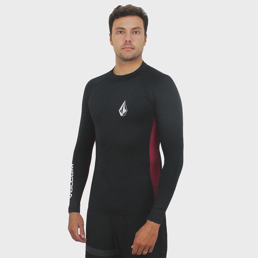 Camiseta de Lycra Volcom Lido Solid - Masculina
