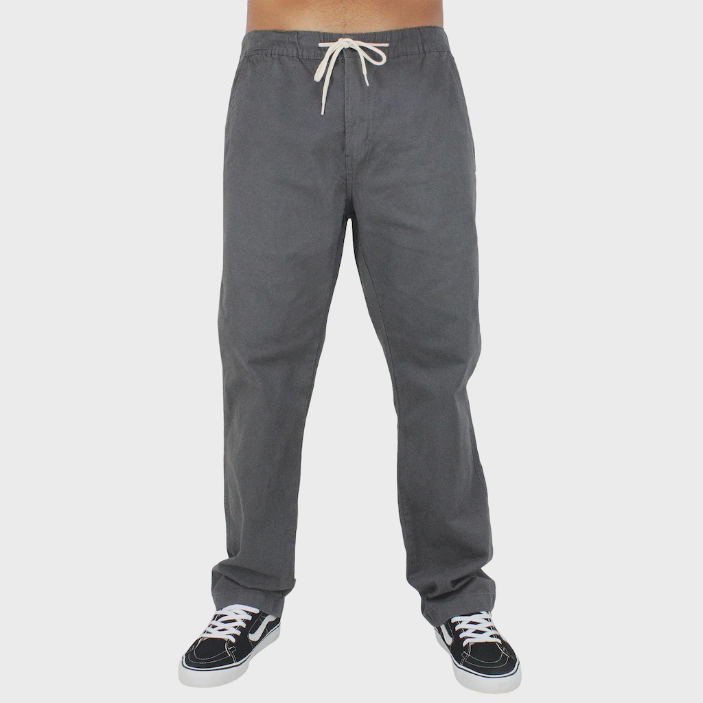 Imagem 2 do produto Calça Quiksilver Taxer Twill Cinza - Masculina