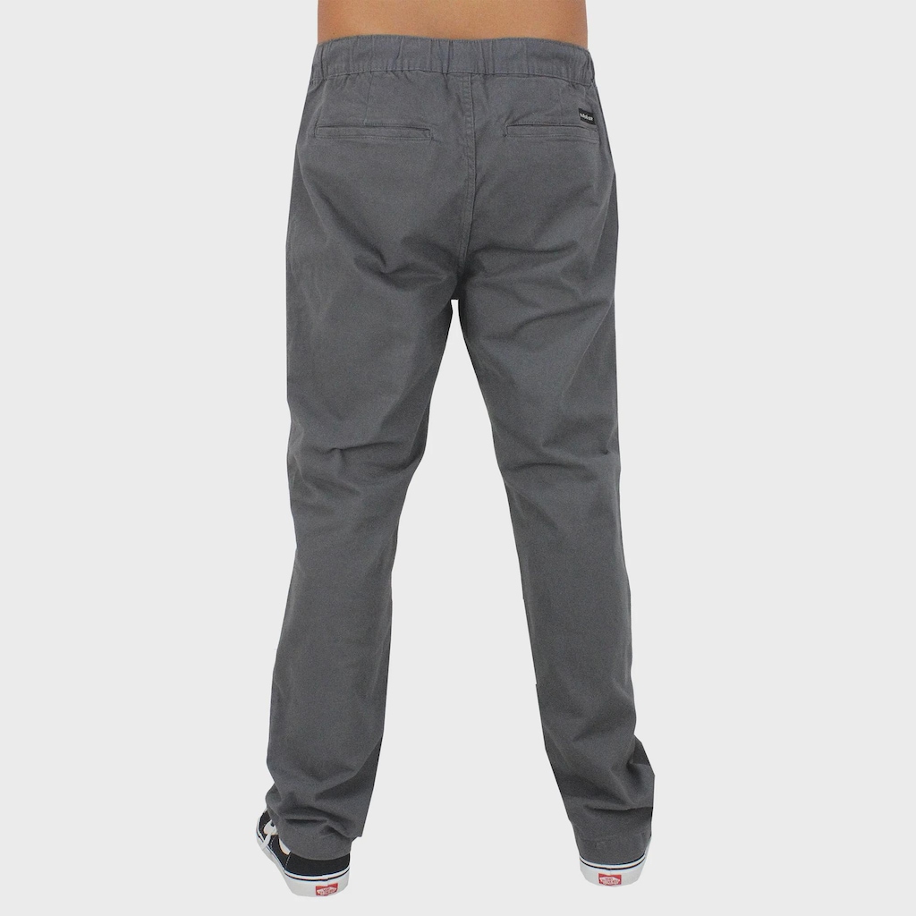 Imagem 4 do produto Calça Quiksilver Taxer Twill Cinza - Masculina