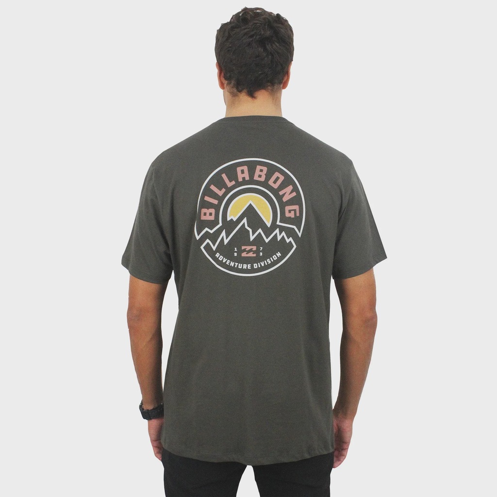 Imagem 2 do produto Camiseta Billabong Rockies I Dark Brown - Masculina