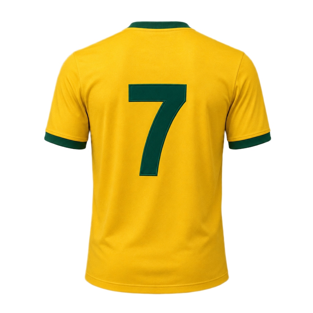 Imagem 2 do produto Camisa do Botafogo Edição Especial Brasil Jairzinho RetrôMania - Masculina