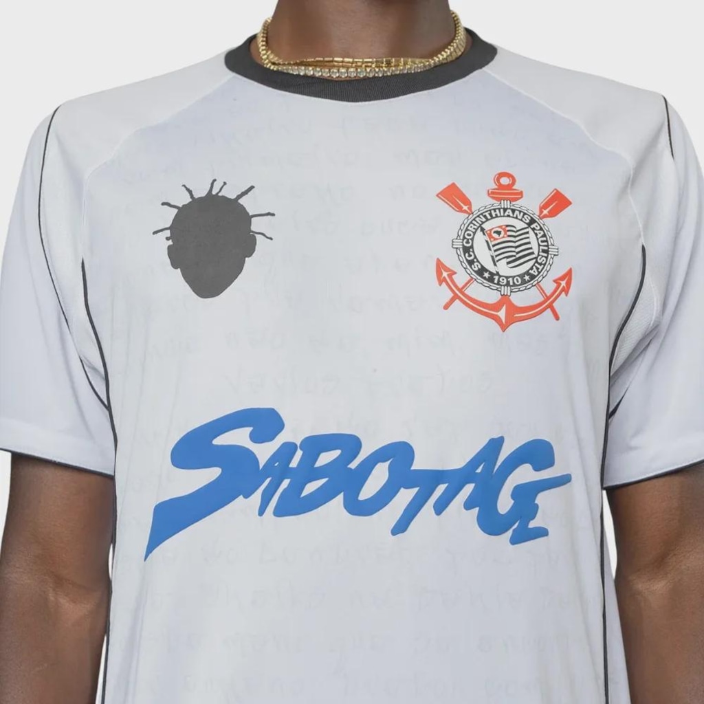 Imagem 4 do produto Camiseta do Corinthians Surf Center Sabotage - Masculina