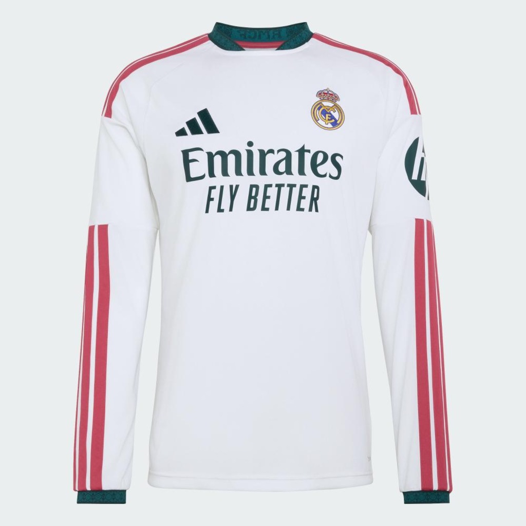 Camisa Real Madrid I 26/27 adidas Manga Longa Masculina