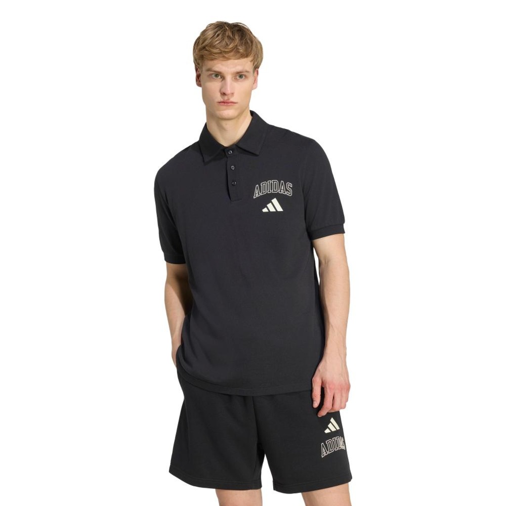 Camisa Polo Masculina adidas Seasonal Essentials