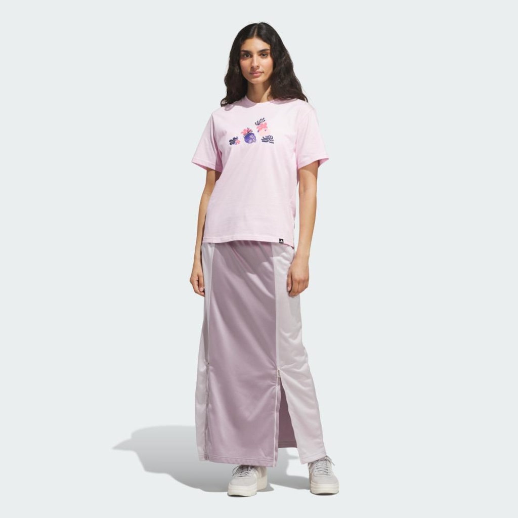 Imagem 4 do produto Camiseta adidas Logo Floral Feminina