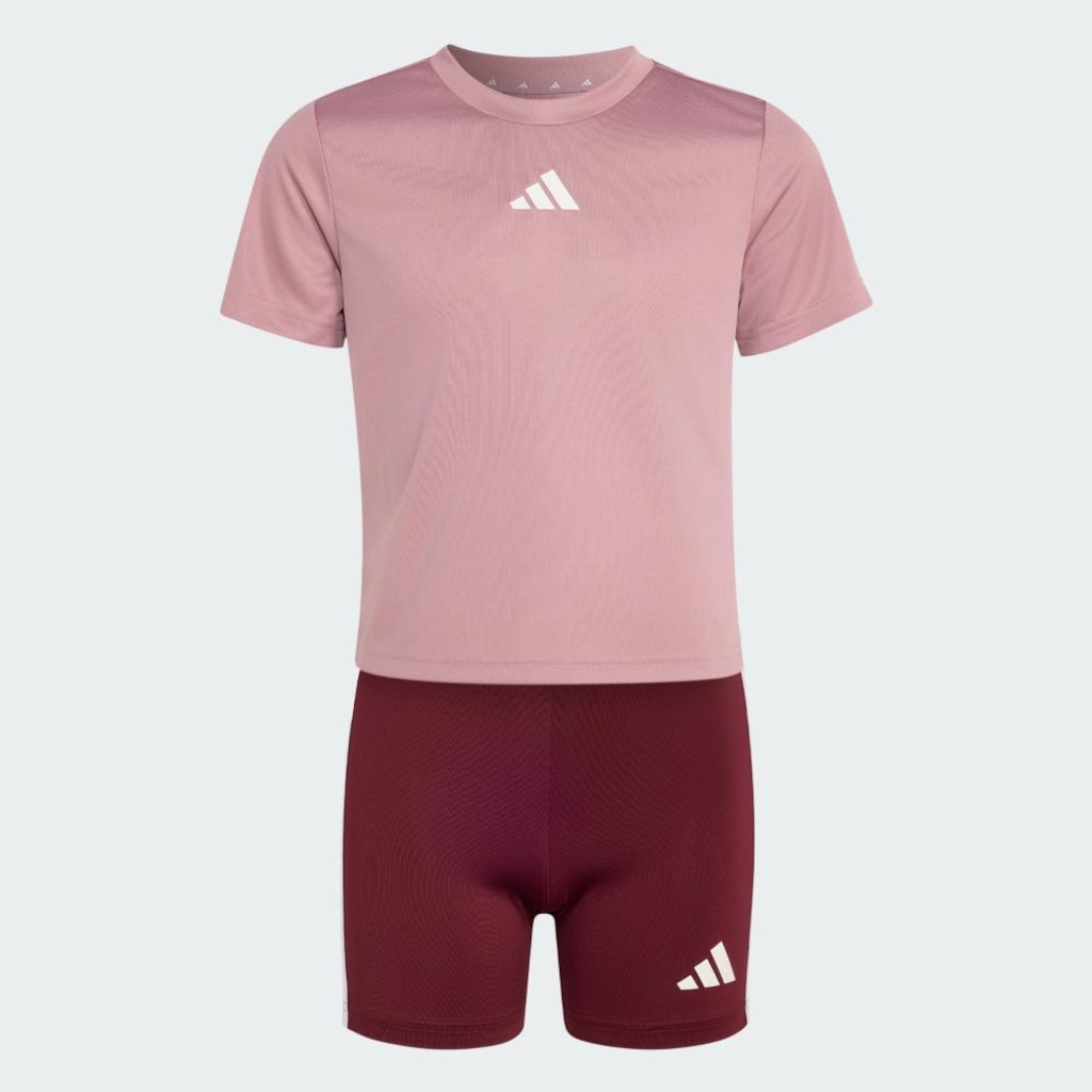 Imagem 2 do produto Conjunto adidas Train Essentials 3 Listras Unissex