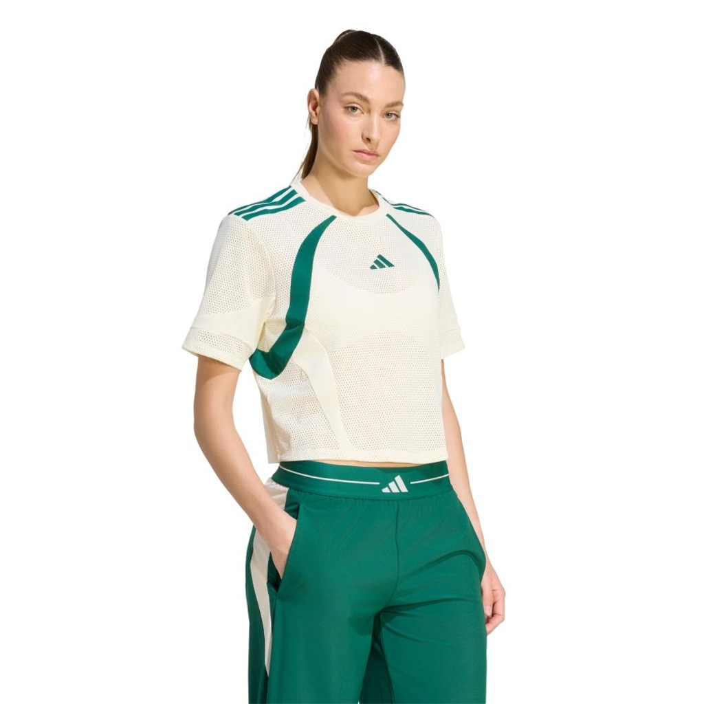 Imagem 1 do produto Camiseta adidas Hyperglam 3 Listras Color Block Feminina