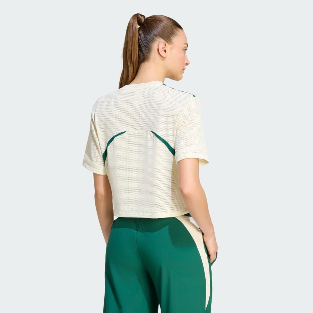 Imagem 3 do produto Camiseta adidas Hyperglam 3 Listras Color Block Feminina