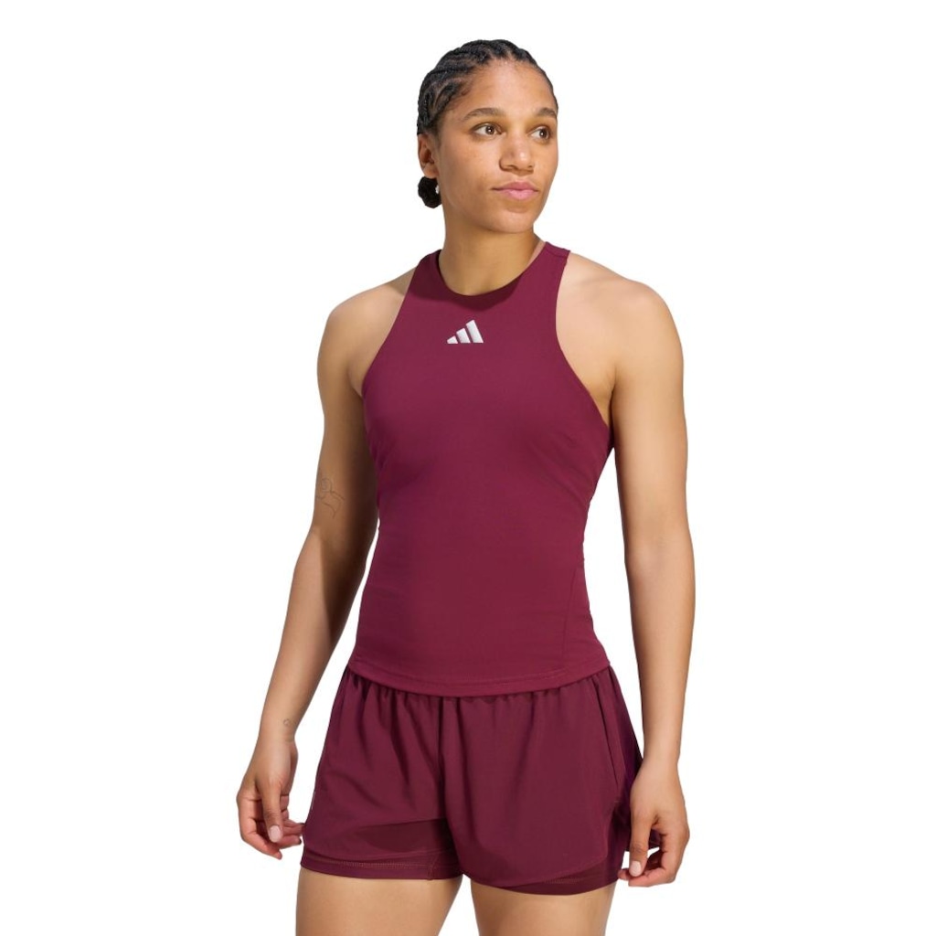 Camiseta Regata adidas Climacool Tennis Feminina