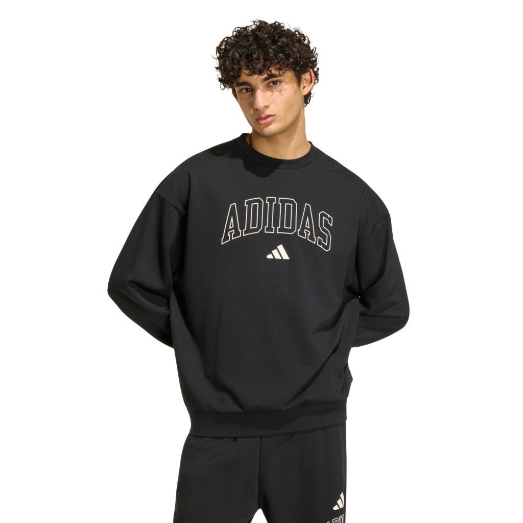 Blusão de Moletom Adidas M COLL FT CRW Masculino