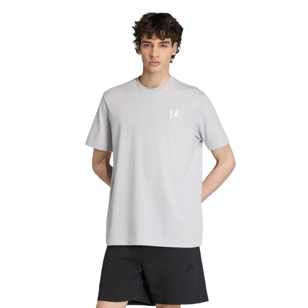 Imagem 1 do produto Camiseta adidas Summer Slide Multiplicity Masculina