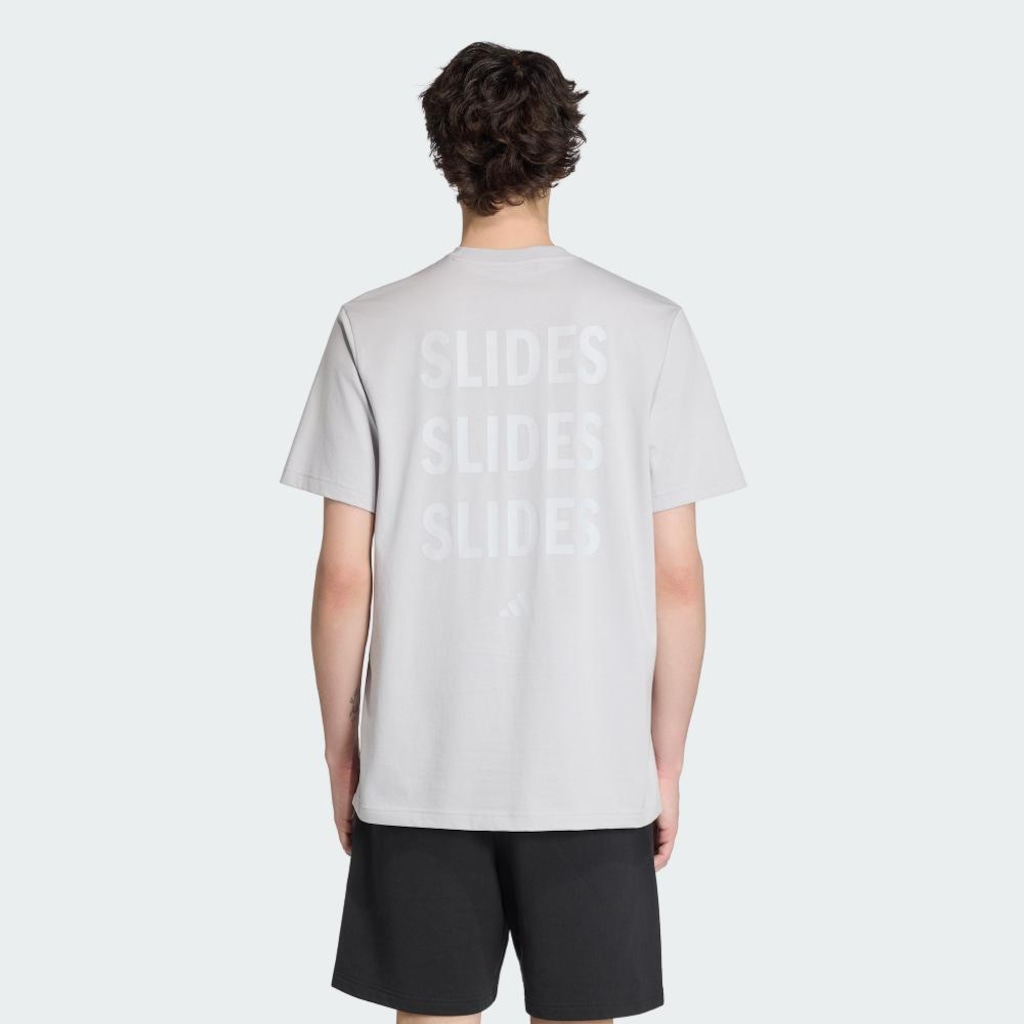 Imagem 3 do produto Camiseta adidas Summer Slide Multiplicity Masculina