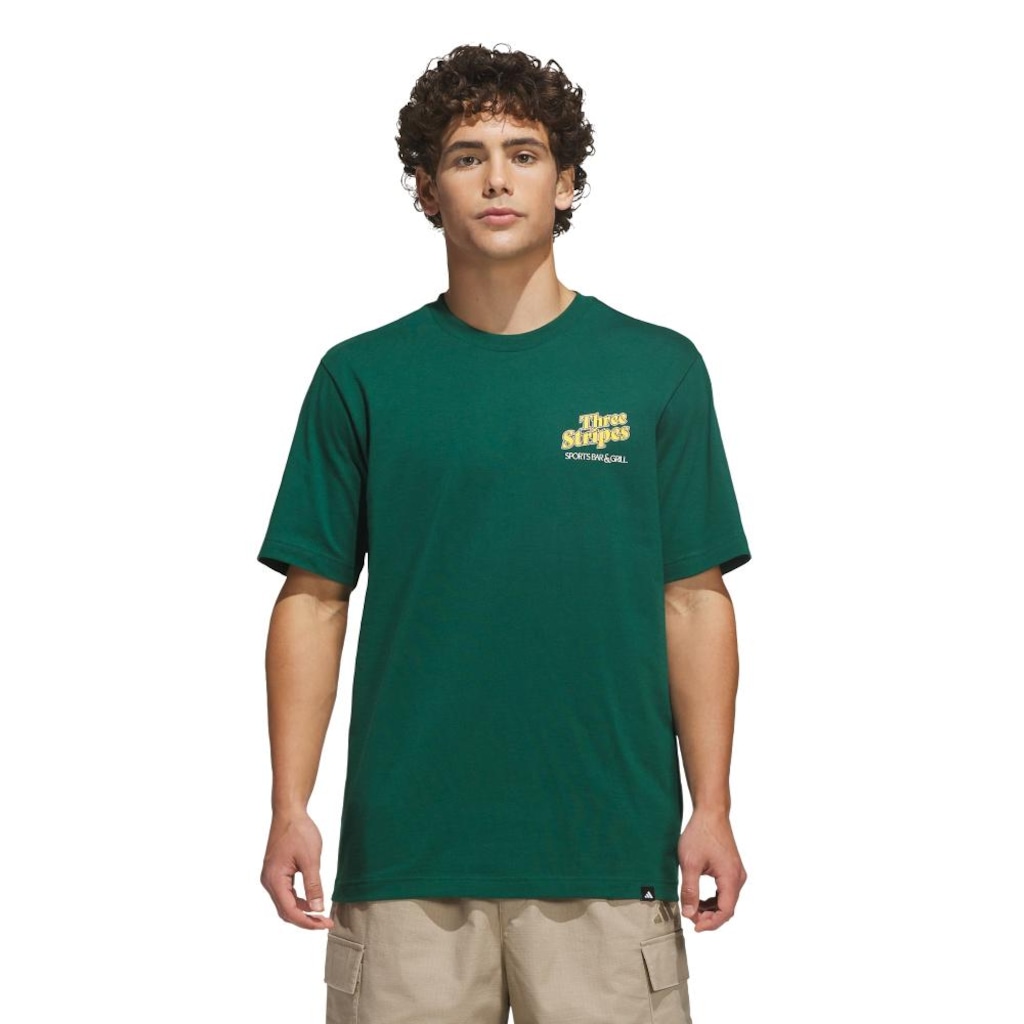 Camiseta adidas Sports Bar Pool Masculina - Foto 1