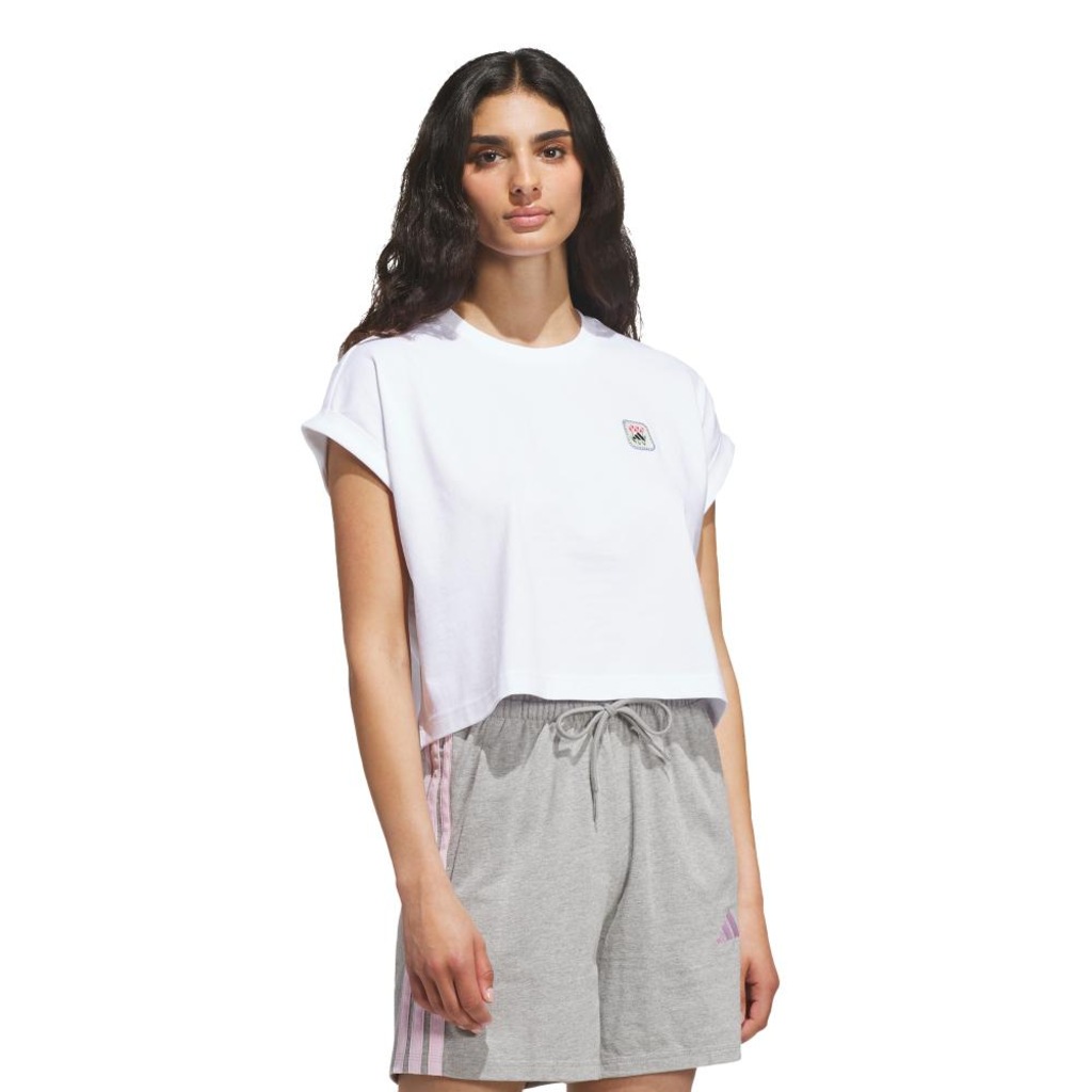 Camiseta adidas Three Flowers Feminina