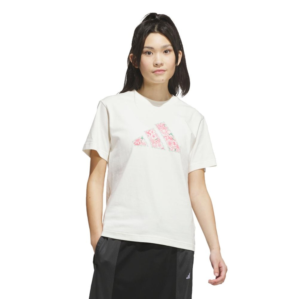 Camiseta adidas Somos Floral Feminina