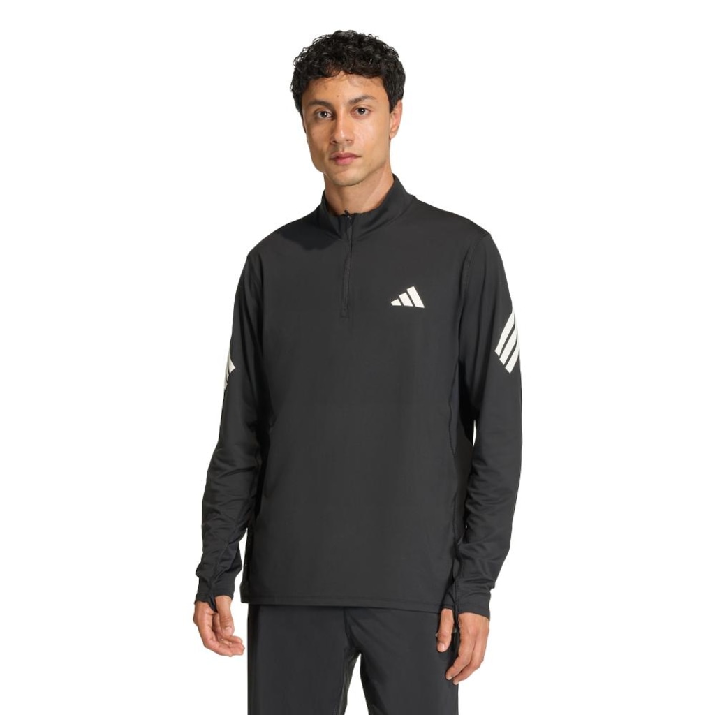 Blusão com Meio Fecho de Zíper adi365 Iconic adidas Masculino