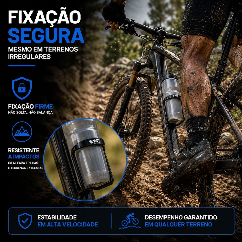 Imagem 4 do produto Kit 2 Suportes Caramanhola WG Sports