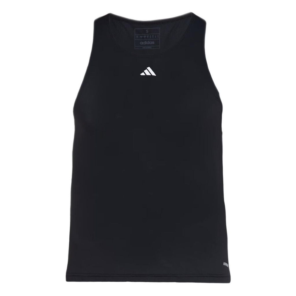 Camiseta Regata adidas Treino 3 Listras - Feminina