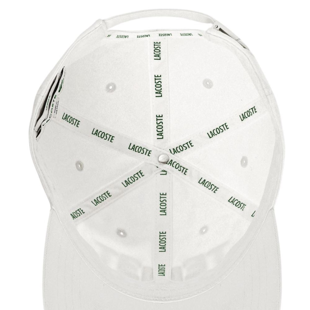 Imagem 5 do produto Boné Unissex Lacoste Sarja - Aba Curva