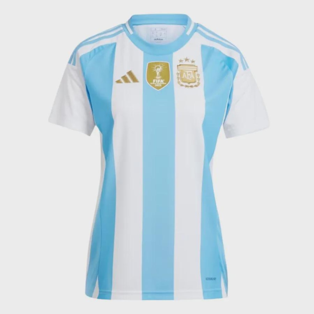 Camisa Seleção Argentina I 2024/25 Torcedora adidas - Feminina