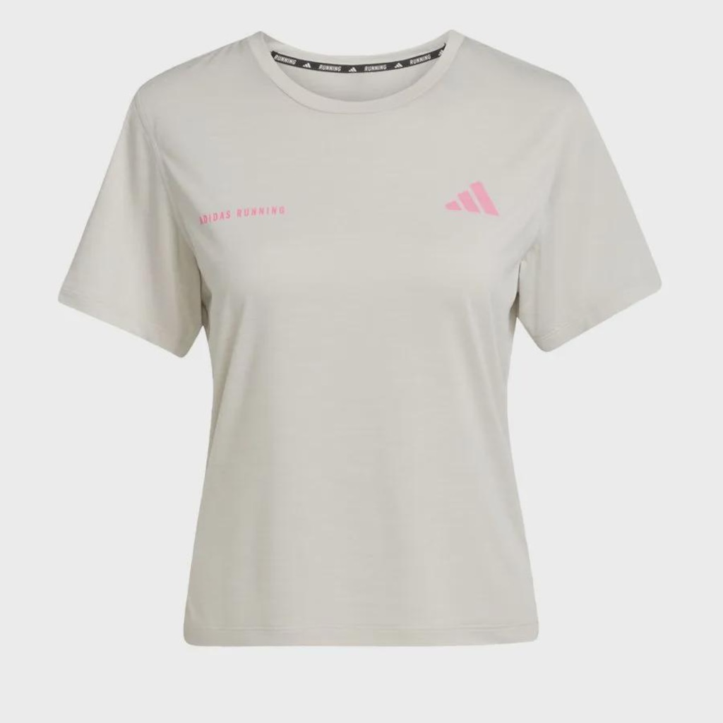 Camiseta adidas Own The Run Melange - Feminina