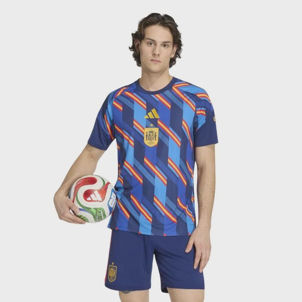 Camisa Espanha Pré-Jogo I 26/27 adidas - Masculina