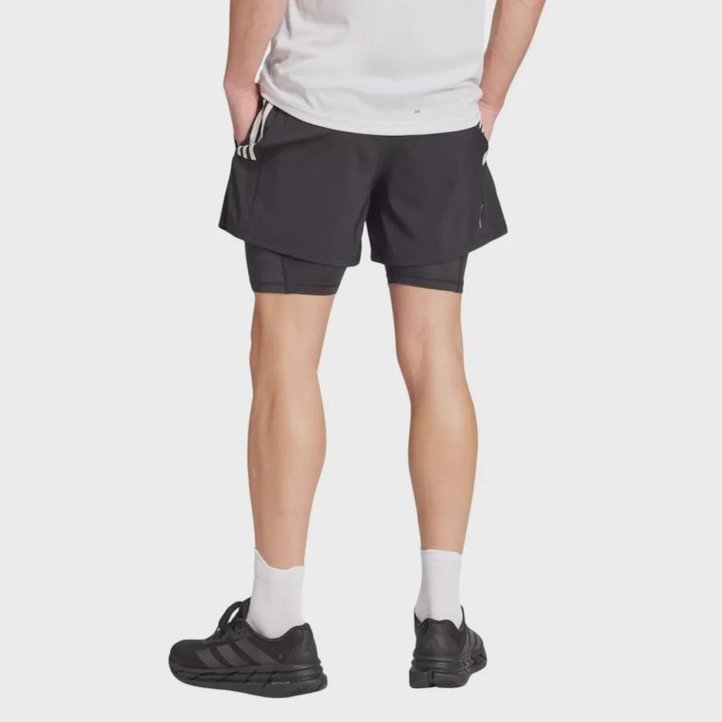 Imagem 3 do produto Shorts adidas The Run Climacool 5 Pol 2 In 1 - Masculino