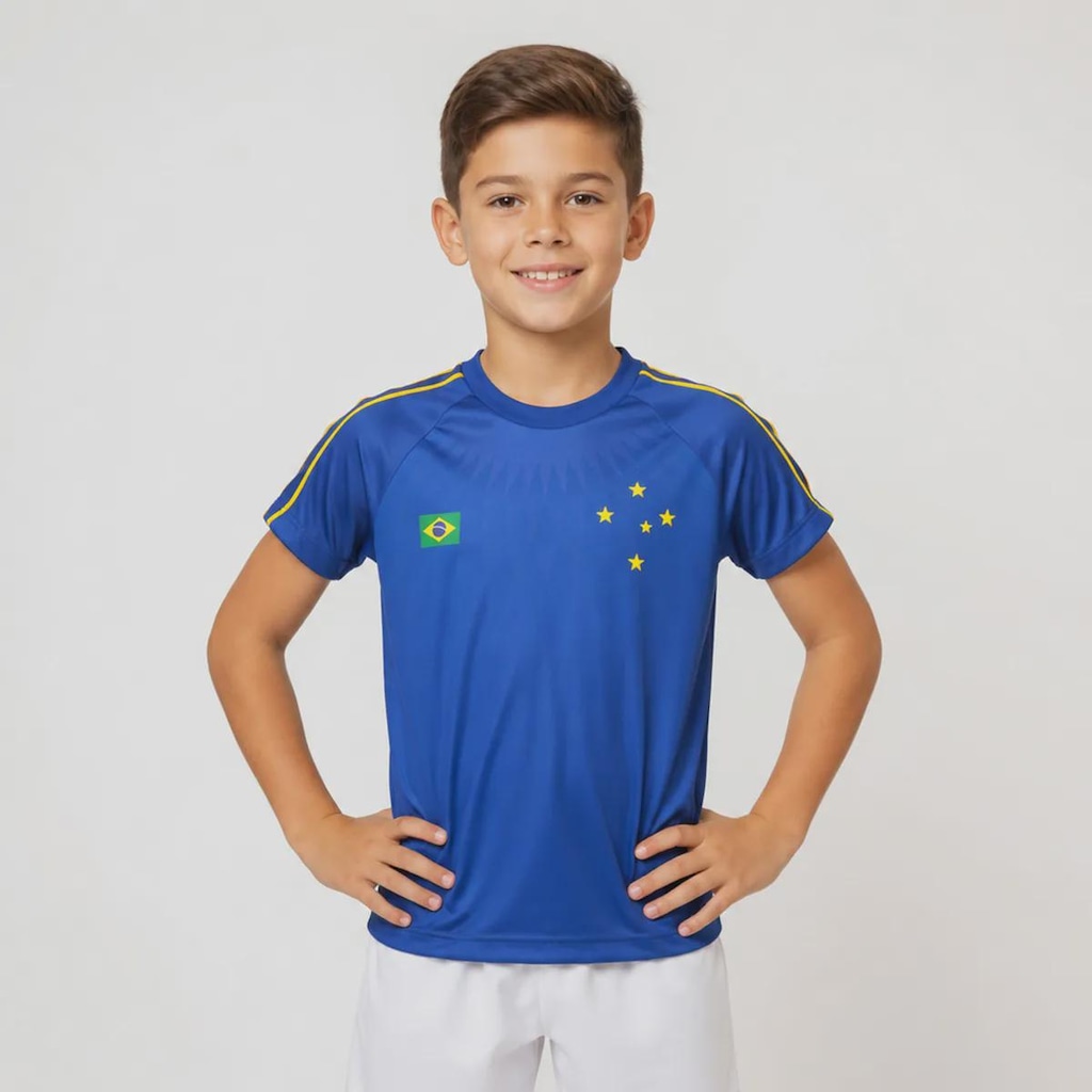 Camisa do Cruzeiro Reluz CEC - Infantil