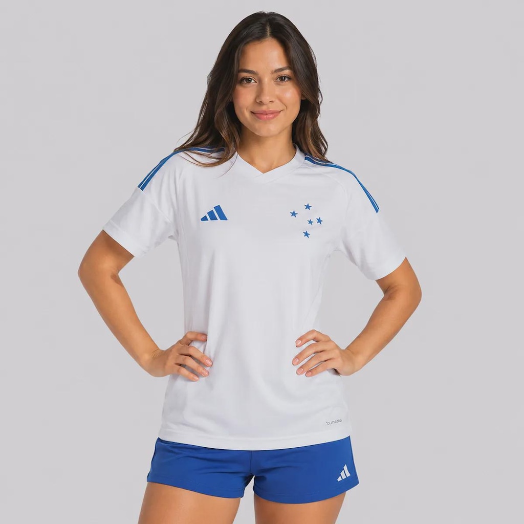 Camisa do Cruzeiro adidas II 2026 - Feminina