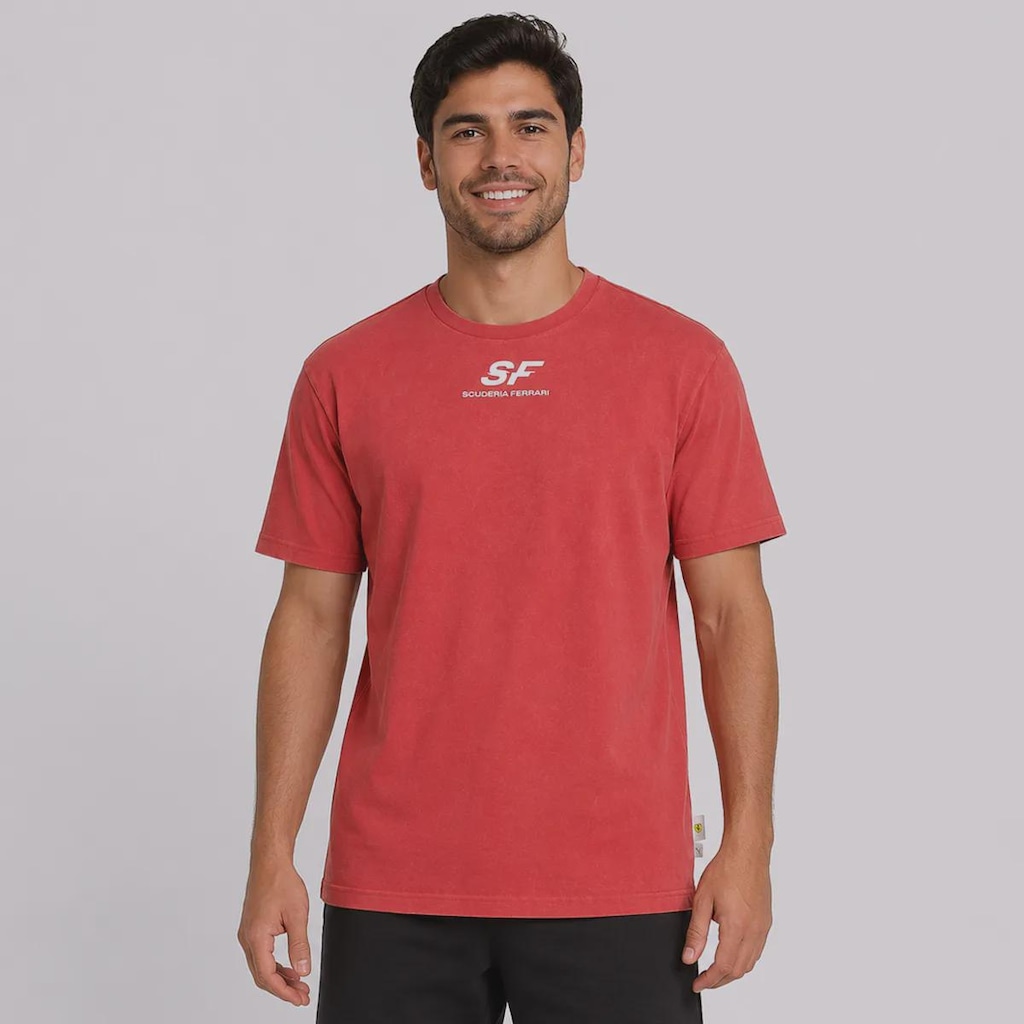 Camiseta Puma Scuderia Ferrari Car Graphic - Masculina