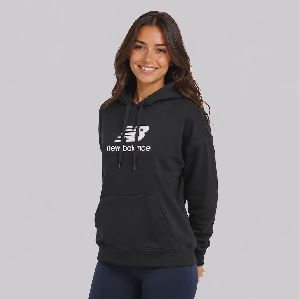 Imagem 3 do produto Blusão de Moletom New Balance Essentials Com Capuz - Feminina