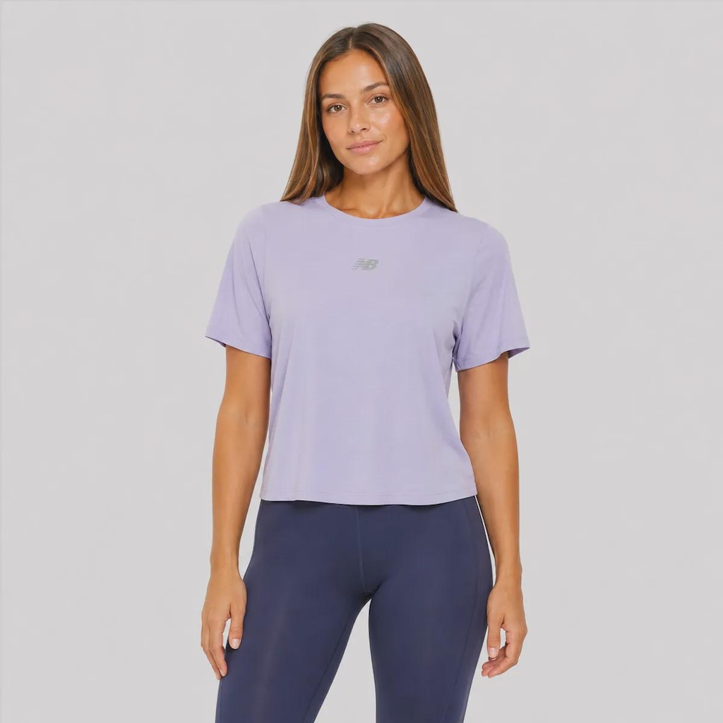Camiseta New Balance Infinity Jersey-  Feminina