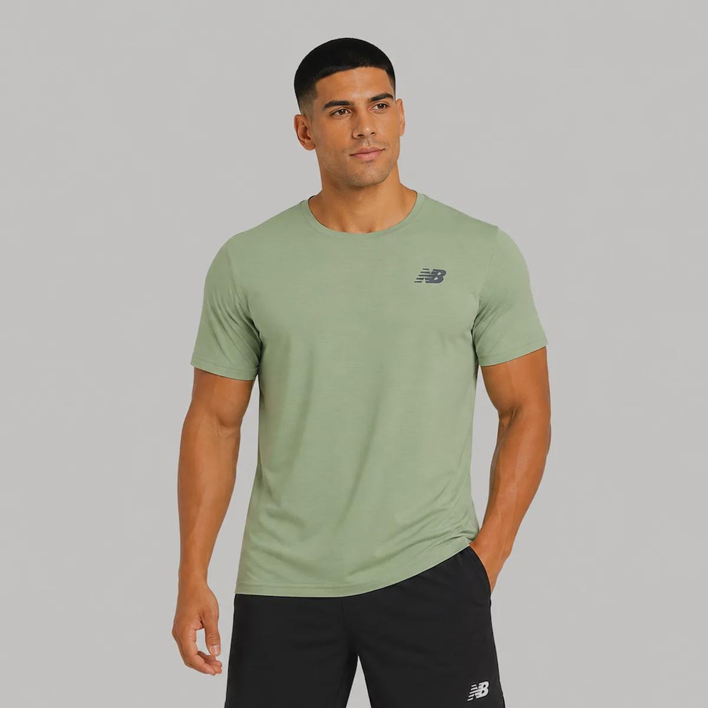 Camiseta New Balance Active Logo Basic - Masculina