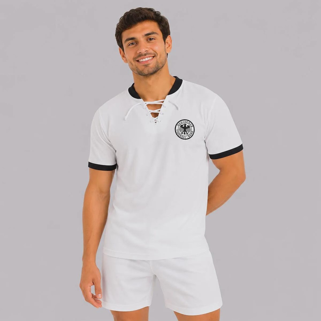 Camisa Alemanha Retrô 1954 - Masculina - Foto 1