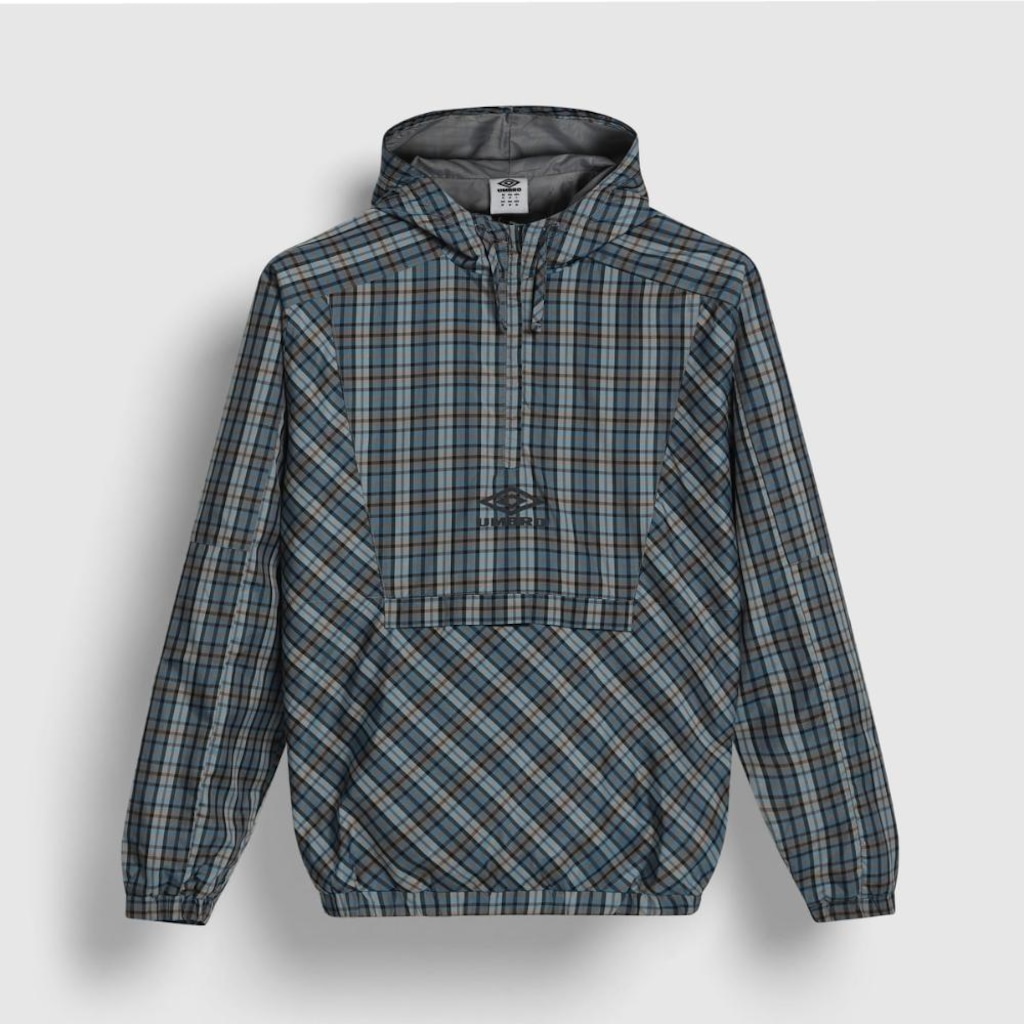 Blusão Umbro Checked Cagoule Masculino