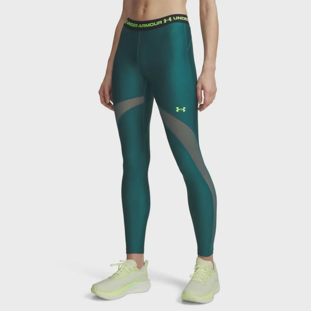 Calça Legging de Treino Under Armour HeatGear Mesh Feminina