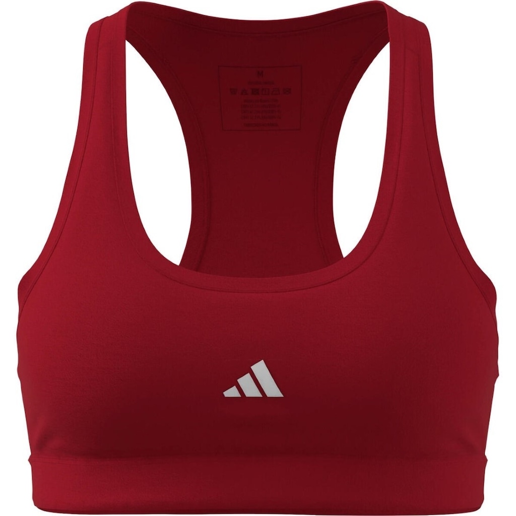 Top adidas Treino Basic Poliamida Suporte Leve Feminino